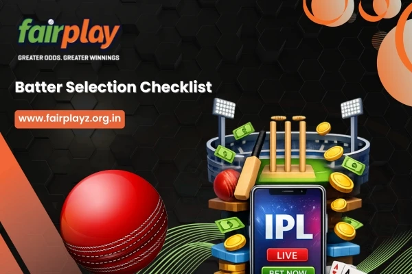 Batter Selection Checklist