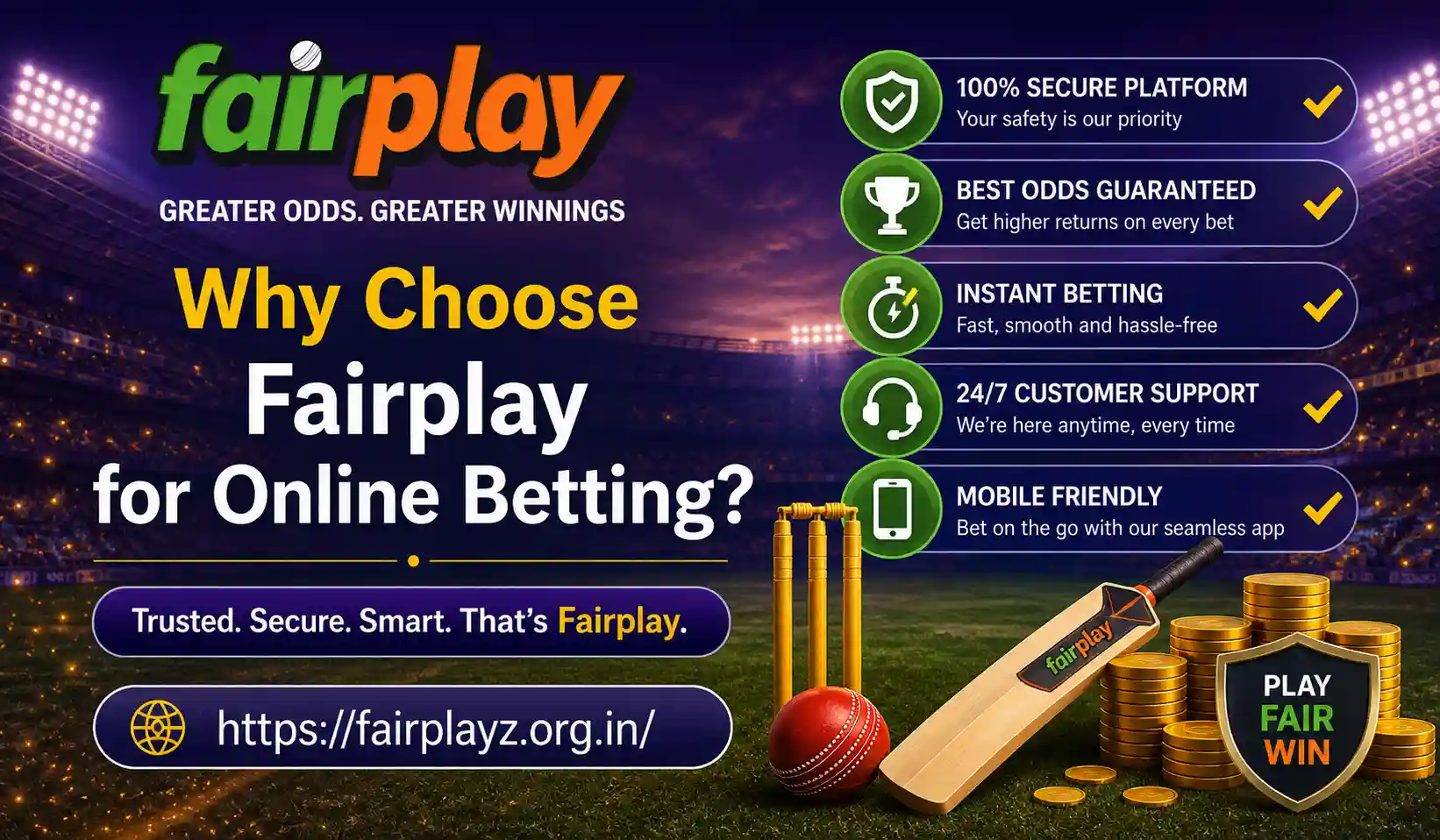 You are currently viewing Why Choose Fairplay for Online Betting?