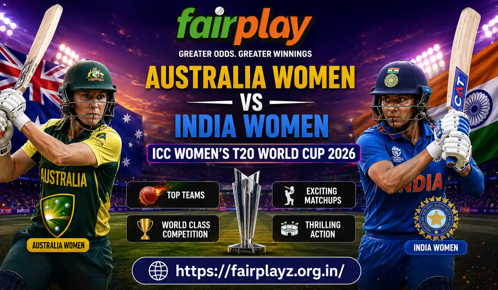 Australia Women vs India Women_ICC Women's T20 World Cup 2026