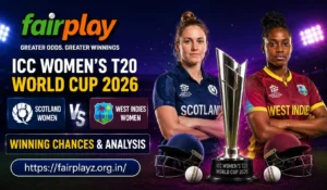 Read more about the article ICC Women’s T20 World Cup 2026: Scotland Women vs West Indies Women Winning Chances and Expert Analysis